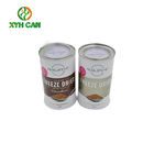 Coffee Tin Can with Metal Clip Airtight Lid Coffee Tin Box with Beautiful Design